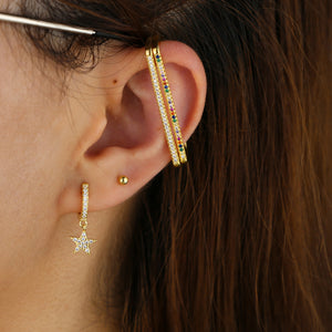 1 Piece Ear Cuff No Piercing Ear Clip - Kingz Court