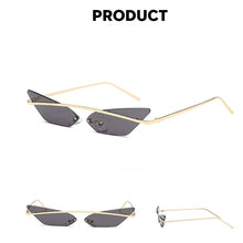 Load image into Gallery viewer, New Cat Eye Metal Frame Sunglasses - Kingz Court