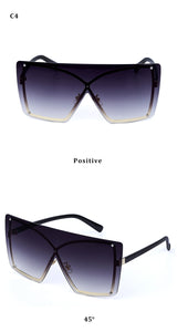 Rainbow Gradient Cat Eye Sunglasses - Kingz Court