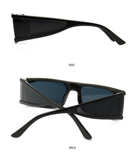 Fashion Rectangle Small Sunglasses - Kingz Court