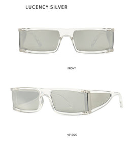 Fashion Rectangle Small Sunglasses - Kingz Court