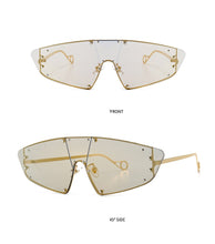 Load image into Gallery viewer, Fashion Rivet Cat Eye Sunglasses - Kingz Court