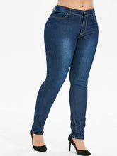 Load image into Gallery viewer, Dark Wash Skinny Leg Jeans - Kingz Court