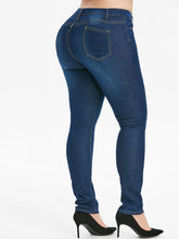 Load image into Gallery viewer, Dark Wash Skinny Leg Jeans - Kingz Court