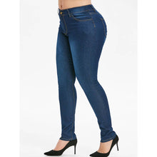 Load image into Gallery viewer, Dark Wash Skinny Leg Jeans - Kingz Court