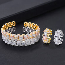 Load image into Gallery viewer, Luxury African Bangle Ring Sets - Kingz Court